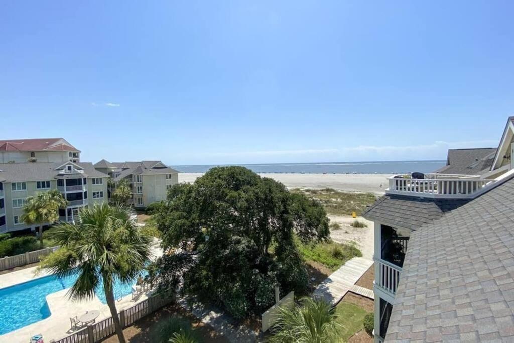 Port O' Call C302 - Iop Island Retreat! Treetop Oceanview! Isle of Palms Exterior foto
